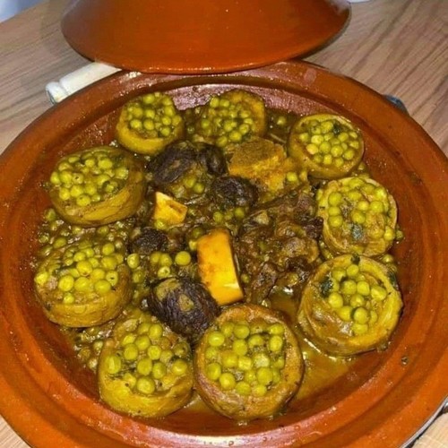 Moroccan lamb artichoke - lamb,