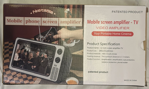 Screen magnifier retro tv - screen,