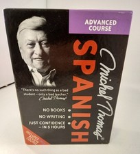 Michael Thomas Spanish Advanced Course DVD Set Audio CD 2006 VGC
