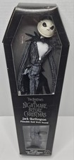 Tim Burton's Nightmare Before Christmas Jack Skellington Poseable Doll Applause
