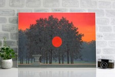 Rene Magritte Sunset The Banquet  Canvas Wall Art Picture Print