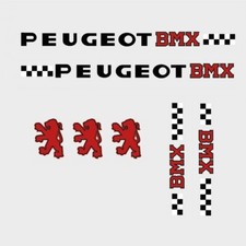 Peugeot bmx bicycle - stickers,