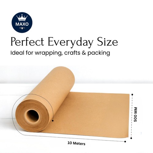 Maxo kraft paper roll 500mm - roll,