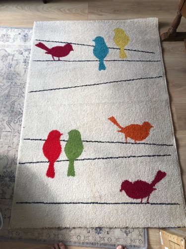 Rug bird design 100 - x, 150cm