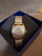 Vintage Gold Rotary 21 Jewels Mechanical Incabolis Watch
