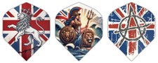 Dart Flights 10 Sets DartsClearance British Themed 100 micron choice of designs