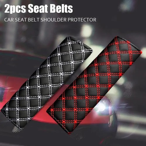 Car seat belt cover pads - 2x,