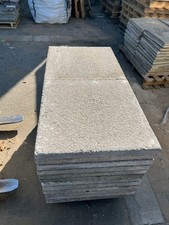 Reclaimed council type Granite look slabs 600mm x 600mm x 50mm Shed Base Old 