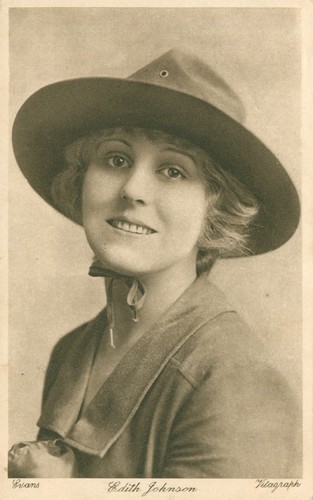 Edith johnson silent movie - edith,