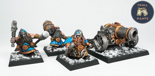 Cannon dwarves warhammer old - -,