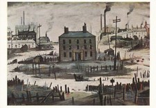 L.S.Lowry An Island Postcard