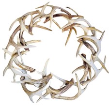  Stag Antler Ornaments Wreath