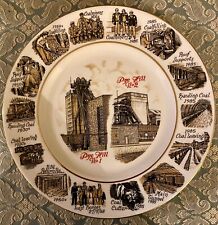 Colliery Plate Pyemill No 1 & 2 Fine Bone China 27cm pit coal Mining Memorabilia