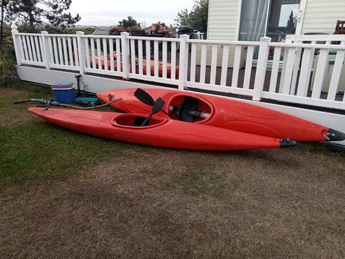 Two single kayaks - single,