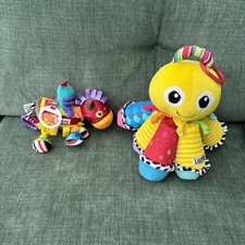 2 x Lamaze Soft Plush Sensory Toys 