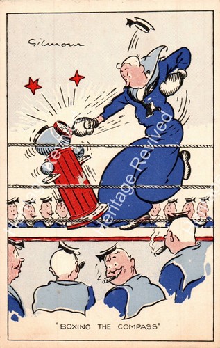 Vintage navy sailor - sailor, cartoon