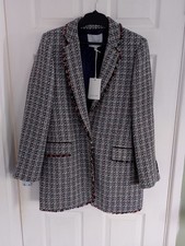 Brand New Jigsaw Boucle Ember Coat originally £230