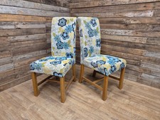 Pair blonde oak - of,