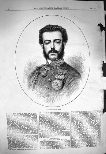 Original old antique print - original,