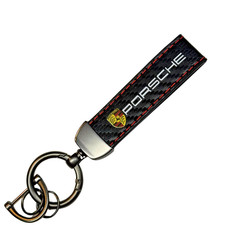 Carbon Fiber Keyring Keychain