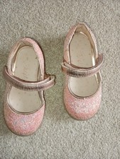 Next size 5 Girls pink sparkle