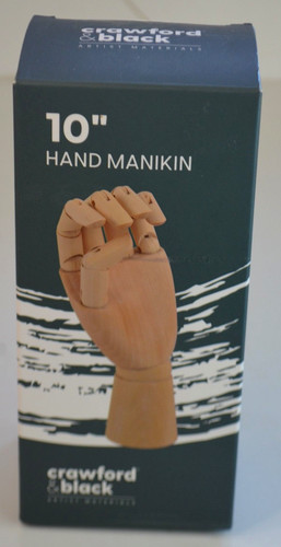 Crawford black hand - &, 10"