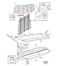 VOLVO V90 MK1 Divider Louvre