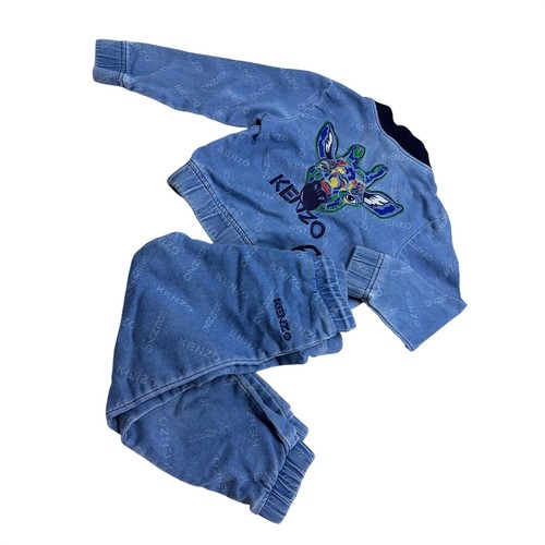 Kenzo kids blue denim - kenzo, wash