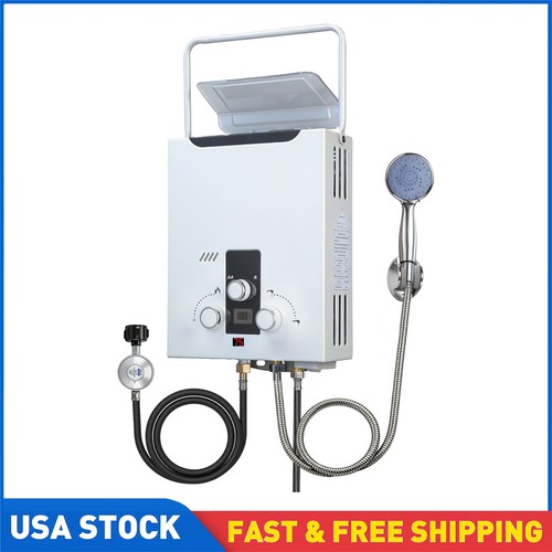 Propane gas water heater - water,
