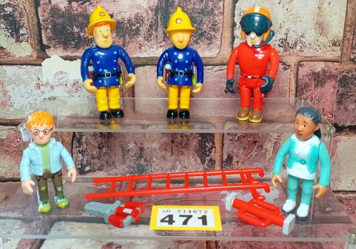 Fireman sam toy figure - fireman,