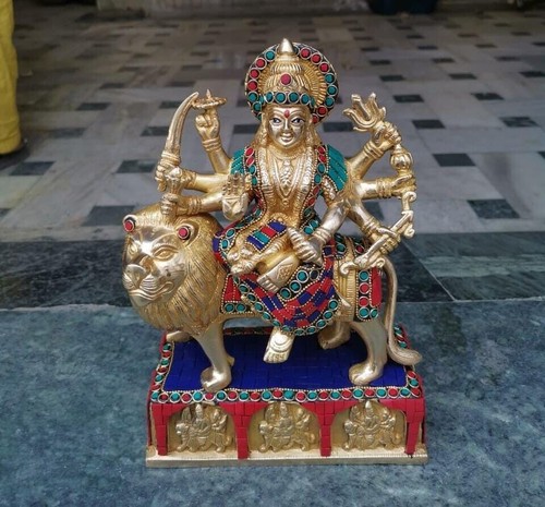 Brass amba durga - amba,