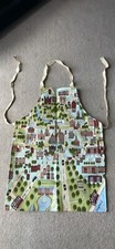Harrods Westie London Map PVC Apron New One Size