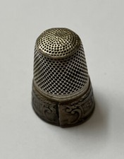 Antique Silver Sewing Machine