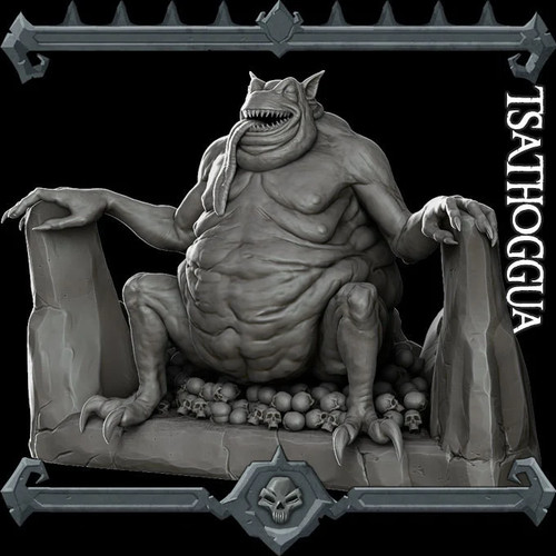 Tsathoggua statue epic - tsathoggua,