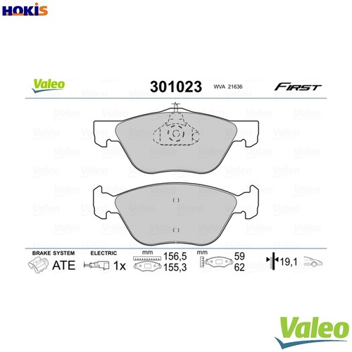 Brake pad set disc - brake,