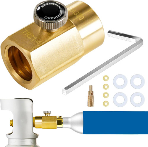 Co2 cylinder refill adapter - co2,
