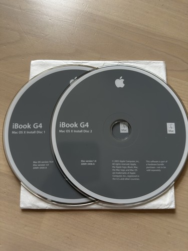 Apple ibook installation - g4,