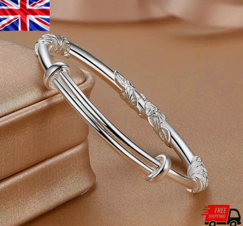 925 sterling silver bracelet - silver,