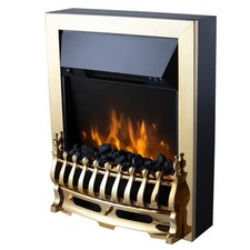 Warmlite whitby brass 2kw - whitby,