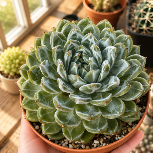 Echeveria snow jenny live - jenny,