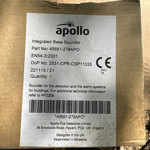 Apollo integrated base sounder - integrated,