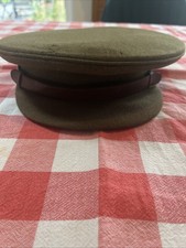 British Army WW2 Officers Service Dress Cap Hat