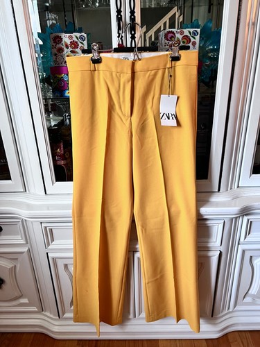 Zara nwt yellow wide - zara,