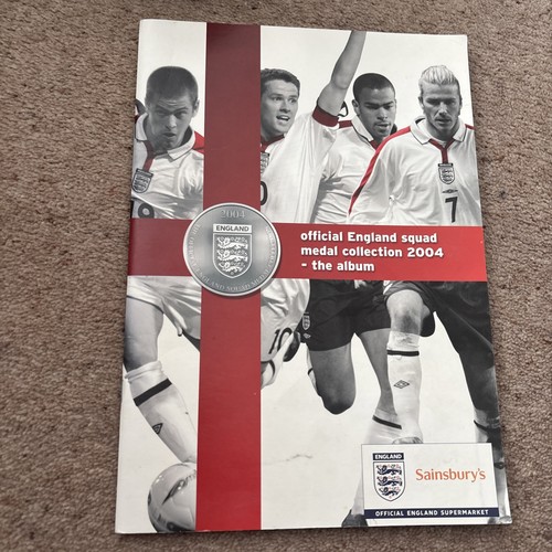 Official england squad medal - england,