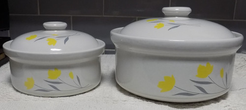 Two vintage simpsons ovenstone - vintage,