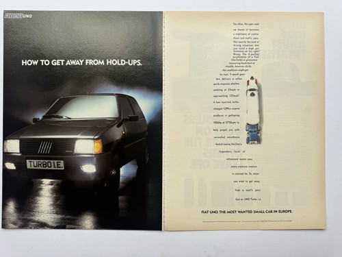 Original vintage 1987 fiat - fiat, uno