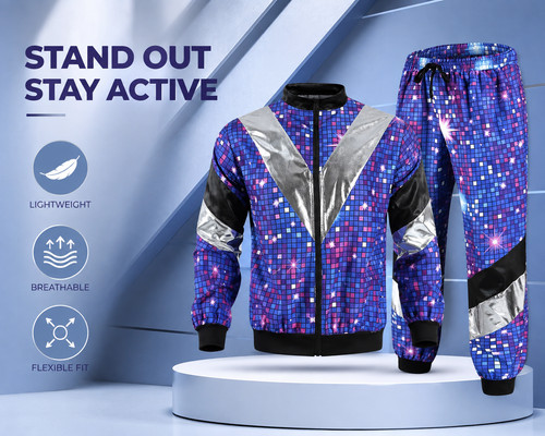 Adult 90s retro tracksuit - adult,
