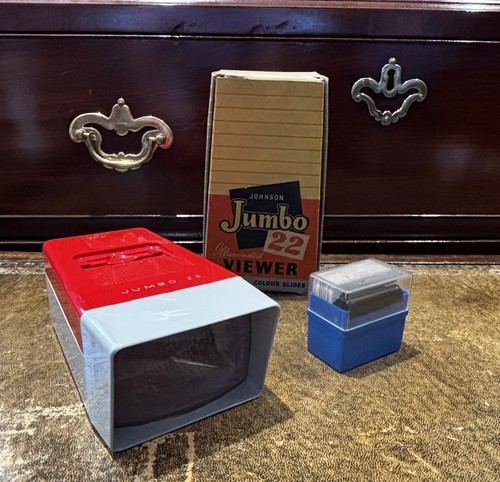 Boxed slide viewer red - slide, johnson