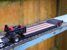Corgi Rare Classic 2 axle lowbed trailer  HH Code 3, Tekno, WSI