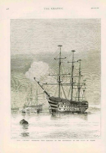 1876 antique print - 1876, maritime